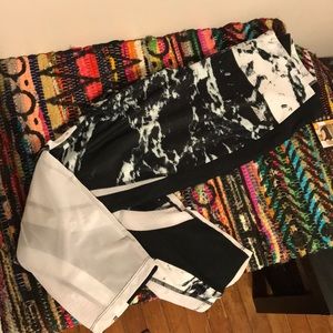 Avia Black and White Leggings